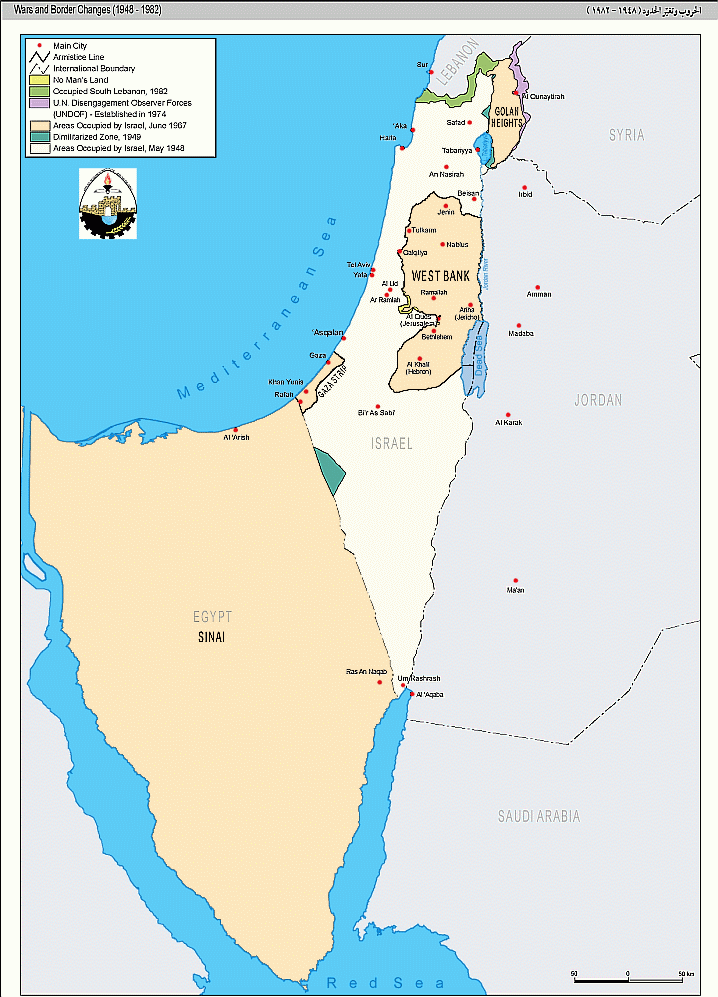 Maps Of Israel/Palestine